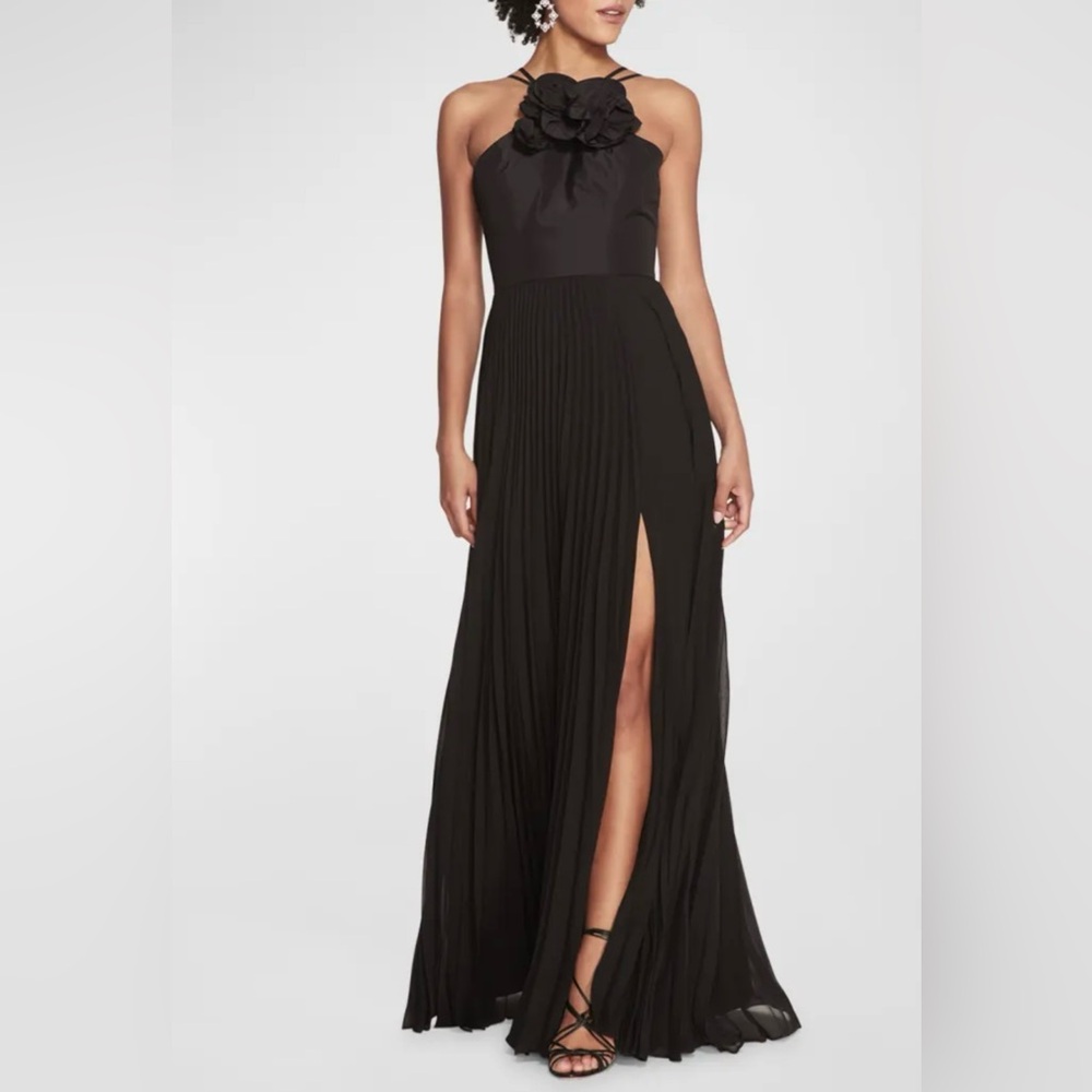 Marchesa Notte Black dress NWT size 10